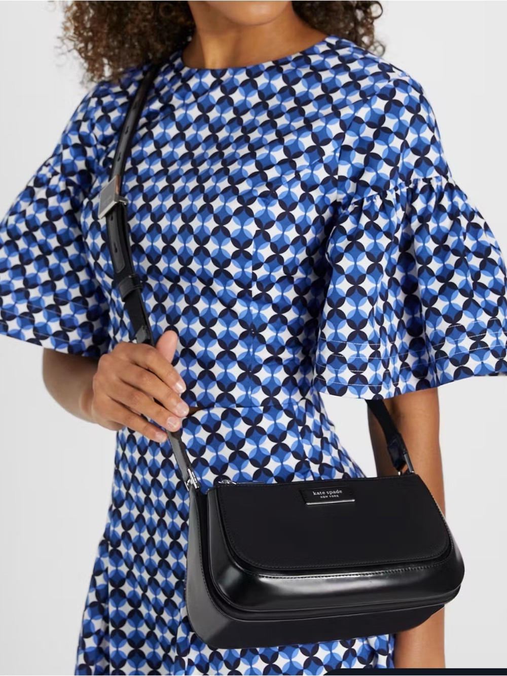 Kate Spade Sam Icon Ksnyl Nylon East West Medium Crossbody